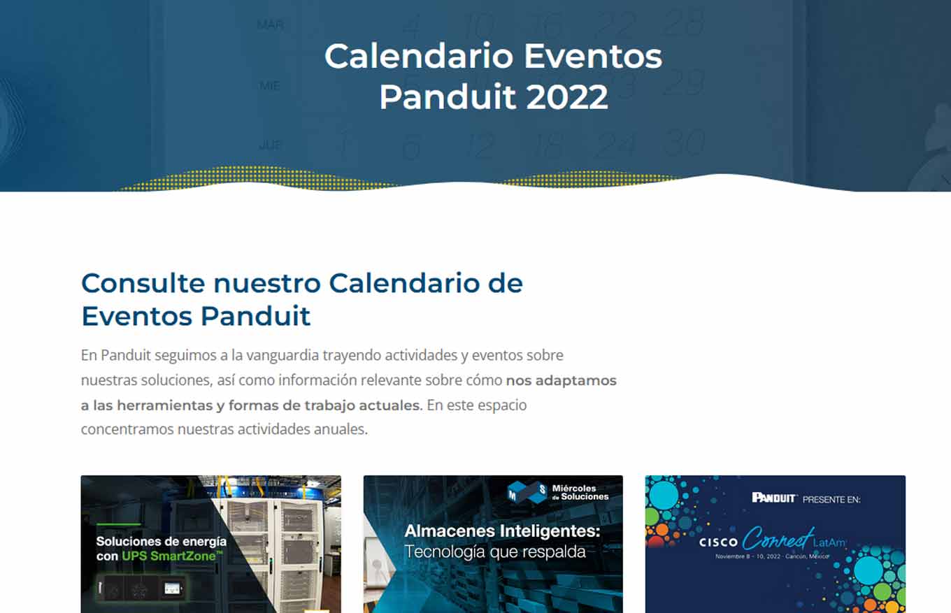 Eventos Panduit 2022